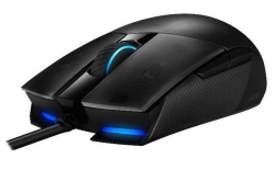 Мышь Asus Strix Impact II черный оптическая (6200dpi) USB для ноутбука (4but)