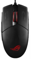Мышь Asus Strix Impact II черный оптическая (6200dpi) USB для ноутбука (4but)