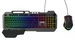 Клавиатура + мышь Oklick GMNG 700GMK черный