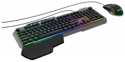 Клавиатура + мышь Oklick GMNG 700GMK черный