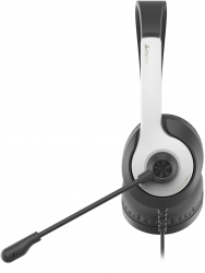 Наушники с микрофоном A4Tech Fstyler FH100U белый/черный