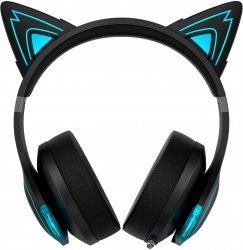 Наушники с микрофоном Edifier G5BT Cat черный мониторные Bluetooth/3,5 мм оголовье