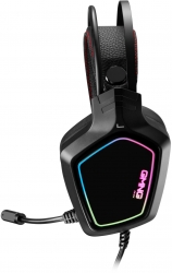 Наушники с микрофоном Oklick GMNG HS-L850G черный 2.1м мониторные оголовье (1533570)