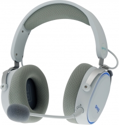 Наушники с микрофоном Оклик GMNG HS-L990G белый 1.5м мониторные Radio оголовье (1605117)