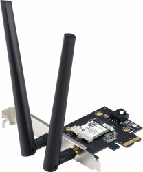 Сетевой адаптер WiFi + Bluetooth Asus PCE-AX1800 AX1800 PCI Express (ант.внеш.съем) 2ант.