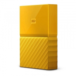 Жесткий диск WD Original USB 3.0 1Tb WDBBEX0010BYL-EEUE My Passport 2.5 желтый