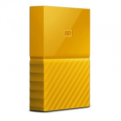 Жесткий диск WD Original USB 3.0 1Tb WDBBEX0010BYL-EEUE My Passport 2.5 желтый