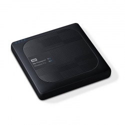 Жесткий диск WD Original USB 3.0 2Tb WDBP2P0020BBK-RESN My Passport Wireless Pro 2.5 черный Wi-Fi 802.11 a/c
