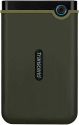 Жесткий диск Transcend USB 3.0 1Tb TS1TSJ25M3G StoreJet 25H3 (5400rpm) 2.5 зеленый