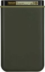 Жесткий диск Transcend USB 3.0 1Tb TS1TSJ25M3G StoreJet 25H3 (5400rpm) 2.5 зеленый