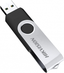 Флеш Диск Hikvision 32Gb HS-USB-M200S/32G USB2.0 черный