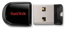 Флеш Диск Sandisk 32Gb Cruzer Fit SDCZ33-032G-B35 USB2.0 черный