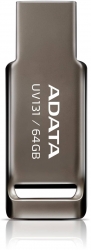 Флеш Диск A-Data 64Gb DashDrive UV131 AUV131-64G-RGY USB3.0 серый