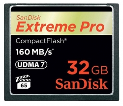 Флеш карта CF 32Gb Sandisk SDCFXPS-032G-X46 Extreme Pro