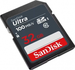 Флеш карта SDHC 32Gb Class10 Sandisk SDSDUNR-032G-GN3IN Ultra