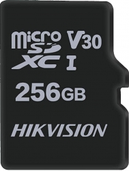 Флеш карта microSDHC 256Gb Class10 Hikvision HS-TF-C1(STD)/256G/Adapter + adapter