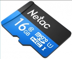 Флеш карта microSDHC 16Gb Class10 Netac NT02P500STN-016G-S P500
