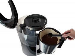 Кофеварка капельная Melitta Look IV Therm DeLuxe 1000Вт черный
