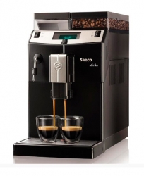 Кофемашина Saeco Lirika BLK RI9840/01 1850Вт черный/серебристый