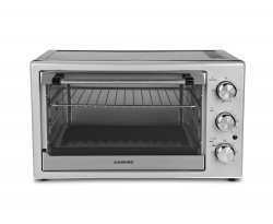 Мини-печь SunWind SEO-GL5102 38л. 1500Вт черный/стальной