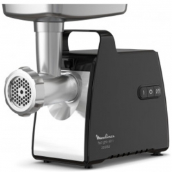 Мясорубка Moulinex ME558810 черный/серый