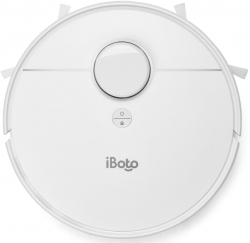 Пылесос-робот iBoto Smart L920SW Aqua 32Вт белый/серебристый