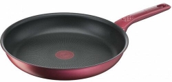 Сковорода Tefal Daily Chef G2730572 круглая 26см ручка несъемная (без крышки) бордовый (2100118311)