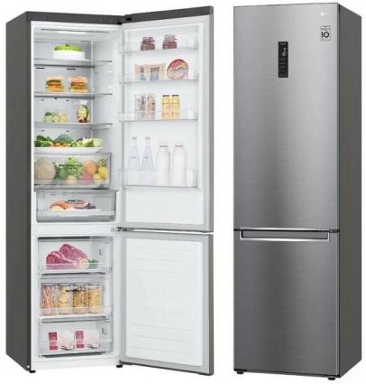 Холодильник LG GC-B509SMSM бежевый 