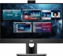 Моноблок Dell Optiplex 5490 23.8 Full HD i5 10500T (2.3) 8Gb SSD256Gb UHDG 630 CR Windows 10 Professional GbitEth WiFi BT 155W Cam черный 1920x1080