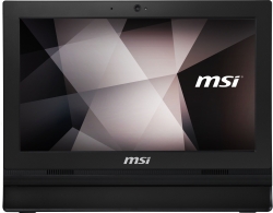 Моноблок MSI Pro 16T 10M-226XRU 15.6 HD Touch Cel 5205U (1.9) 8Gb SSD250Gb HDG CR noOS GbitEth WiFi BT 65W клавиатура мышь Cam черный 1366x768