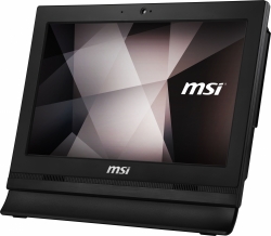 Моноблок MSI Pro 16T 10M-226XRU 15.6 HD Touch Cel 5205U (1.9) 8Gb SSD250Gb HDG CR noOS GbitEth WiFi BT 65W клавиатура мышь Cam черный 1366x768