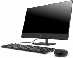 Моноблок HP ProOne 400 G6 23.8 Full HD i5 10500T (2.3) 8Gb SSD256Gb UHDG 630 CR noOS GbitEth WiFi BT мышь Cam черный 1920x1080