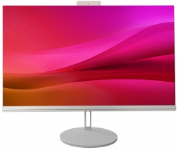 Моноблок Hiper V10 23.8 Full HD i3 12100 (3.3) 8Gb SSD256Gb UHDG 730 noOS GbitEth WiFi BT 120W клавиатура мышь Cam белый 1920x1080