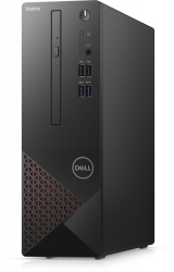 ПК Dell Vostro 3681 SFF i3 10100 (3.6) 4Gb 1Tb 7.2k UHDG 630 DVDRW Windows 11 Home GbitEth WiFi BT 200W kb мышь черный