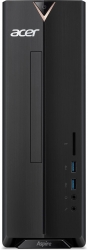 ПК Acer Aspire XC-830 PS J5040D (2) 8Gb SSD256Gb UHDG 605 CR Windows 10 Professional GbitEth WiFi BT 65W черный