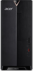 ПК Acer Aspire TC-1660 MT i3 10105 (3.7) 8Gb SSD256Gb GTX1650 4Gb CR Windows 11 Home GbitEth WiFi BT 500W черный