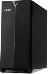 ПК Acer Aspire TC-1660 MT i3 10105 (3.7) 8Gb SSD256Gb GTX1650 4Gb CR Windows 11 Home GbitEth WiFi BT 500W черный