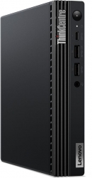ПК Lenovo ThinkCentre Tiny M70q-3 slim i3 12100T (2.2) 8Gb SSD256Gb UHDG 730 noOS GbitEth WiFi BT kbNORUS мышь черный (11USA022CW)