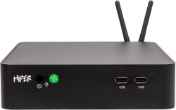Неттоп Hiper M8 i5 11500/8Gb/SSD256Gb UHDG 750/DOS/черный