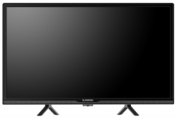Телевизор LED SunWind 24 SUN-LED24S10 Салют ТВ черный HD 60Hz DVB-T DVB-T2 DVB-C DVB-S DVB-S2 WiFi Smart TV (RUS)
