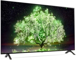 Телевизор OLED LG 55 OLED55A1RLA.ADGG темно-серый 4K Ultra HD 60Hz DVB-T DVB-T2 DVB-C DVB-S DVB-S2 WiFi Smart TV (RUS)