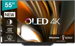Телевизор OLED Hisense 55A85H черный