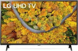 Телевизор LED LG 43 43UP76006LC.ADGG черный 4K Ultra HD 60Hz DVB-T DVB-T2 DVB-C DVB-S DVB-S2 WiFi Smart TV (RUS)