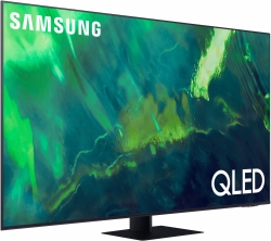 Телевизор QLED Samsung 55 QE55Q70BAUXRU Q темно-серый 4K Ultra HD 120Hz DVB-T2 DVB-C DVB-S2 WiFi Smart TV (RUS)