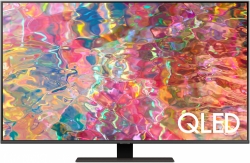 Телевизор QLED Samsung 50 QE50Q80BAUXRU Series 8 серебристый 4K Ultra HD 50Hz DVB-T2 DVB-C DVB-S2 USB WiFi Smart TV (RUS)