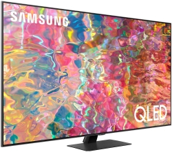 Телевизор QLED Samsung 50 QE50Q80BAUXRU Series 8 серебристый 4K Ultra HD 50Hz DVB-T2 DVB-C DVB-S2 USB WiFi Smart TV (RUS)