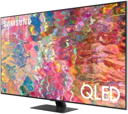 Телевизор QLED Samsung 50 QE50Q80BAUXRU Series 8 серебристый 4K Ultra HD 50Hz DVB-T2 DVB-C DVB-S2 USB WiFi Smart TV (RUS)