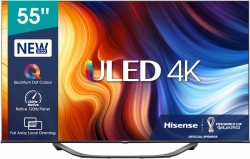 Телевизор LED Hisense 55U7HQ черный