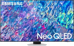 Телевизор QLED Samsung QE55QN85BAUXCE черный/серебристый