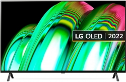 Телевизор OLED LG OLED65A26LA.ARUB темно-серый